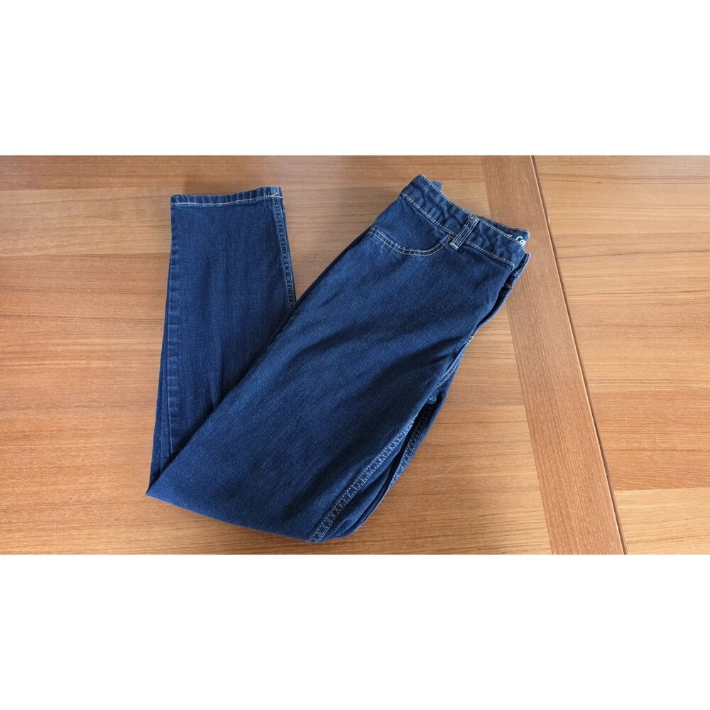 Cat & Jack Straight Super Stretch Girl's Blue Jeans Size 14 Plus